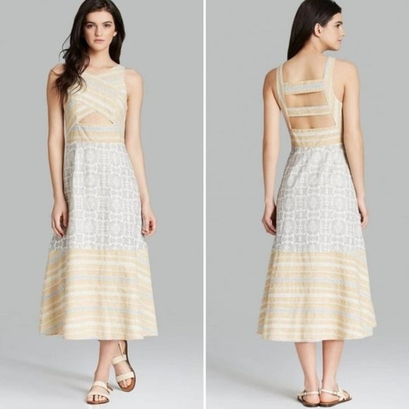 Free People Dresses & Skirts - {Free People} ‘Tribal Tale’ Cutout Backless Midi